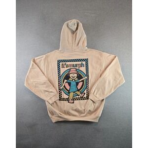 It's‎ Murph Hoodie Mens XL Beige Heavyweight Fleece Rare Insomniac EDC EDM DJ
